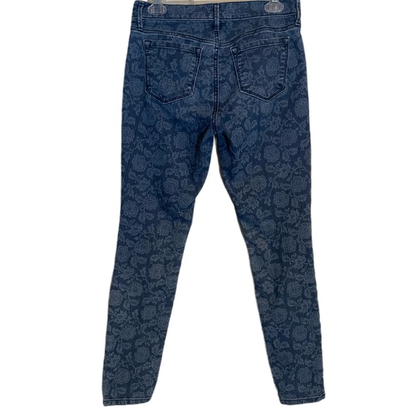 Loft Modern Skinny Floral Jeans 4 - Picture 3 of 5